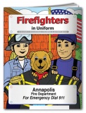"Firefighters in Uniform" Coloring & Activity Books (Custom)